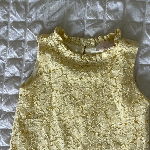 Rachel Parcell Yellow Lace Kids Dress - Picture 2 of 7